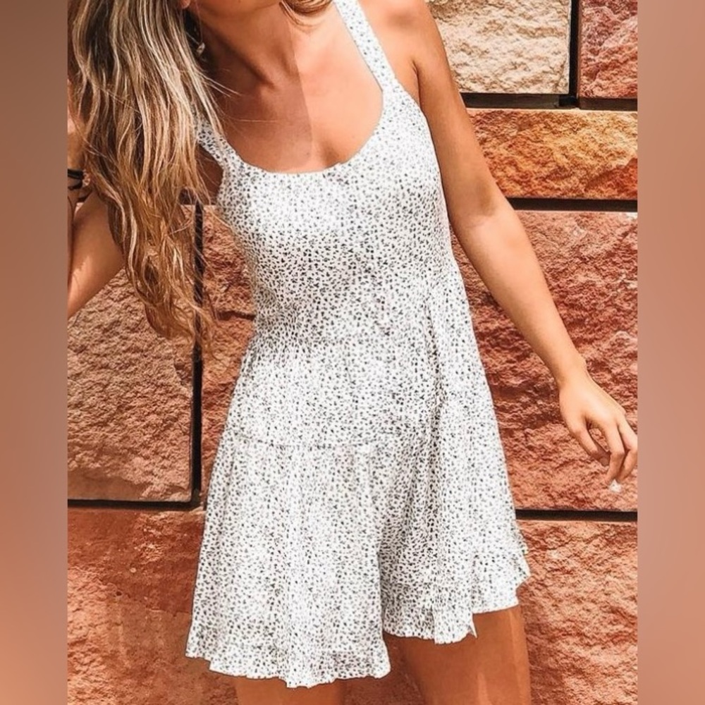 Floral romper from local boutique
